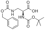  N-叔丁氧羰基-3-[(芐氧羰基)氨基]-L-丙氨酸 